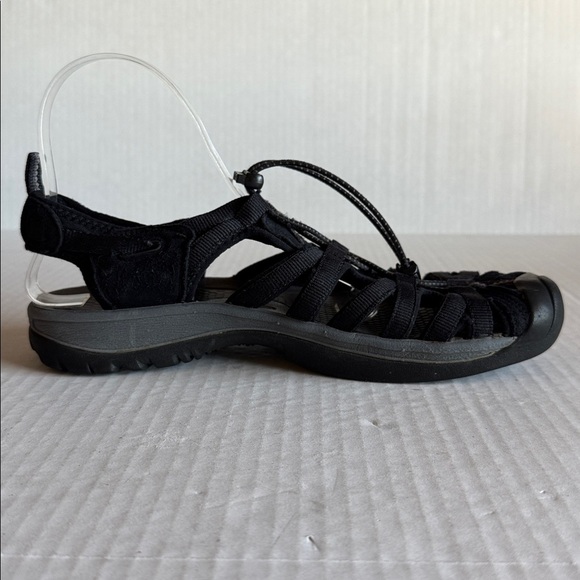 Keen Black And Gray Whisper Waterproof Hiking Sandals - Picture 4 of 11